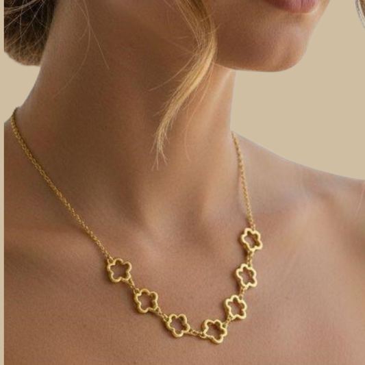 Collier Fleurs Chaînées