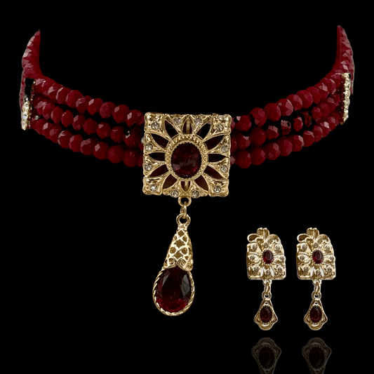 Parure ras du cou Rubeza