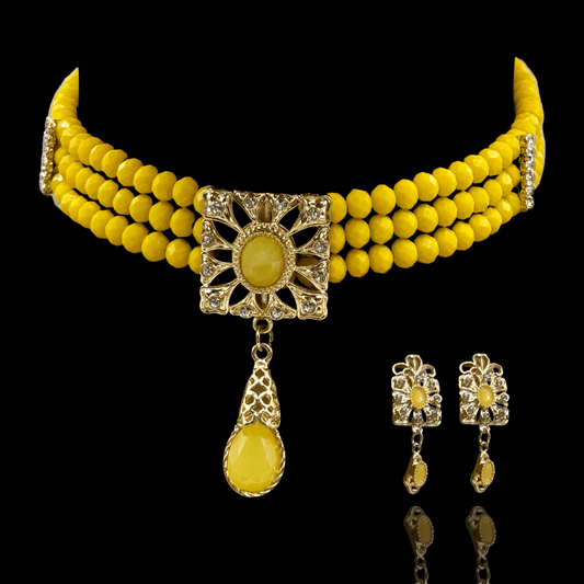 Parure ras du cou Solenya