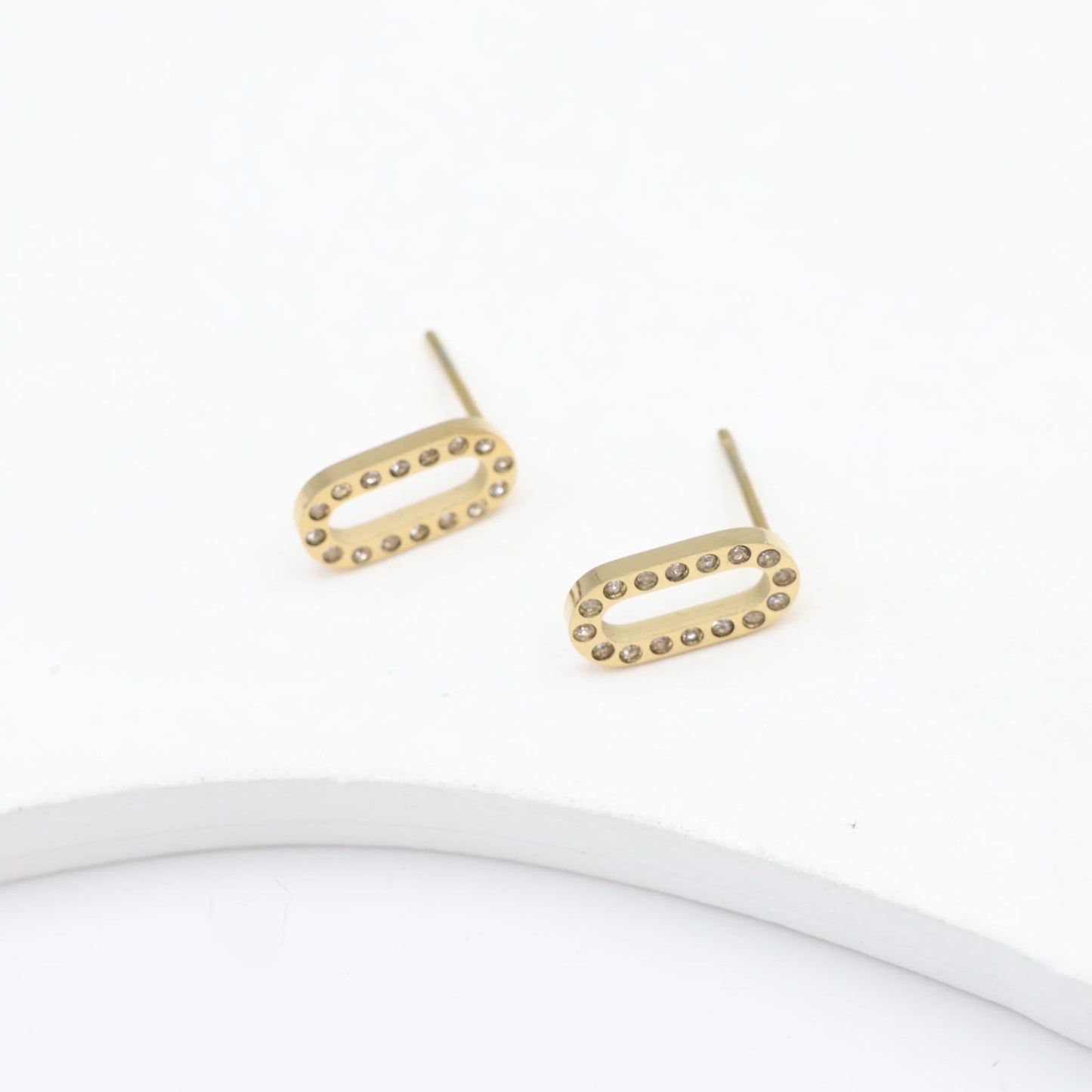 Boucles d’oreilles Ovale